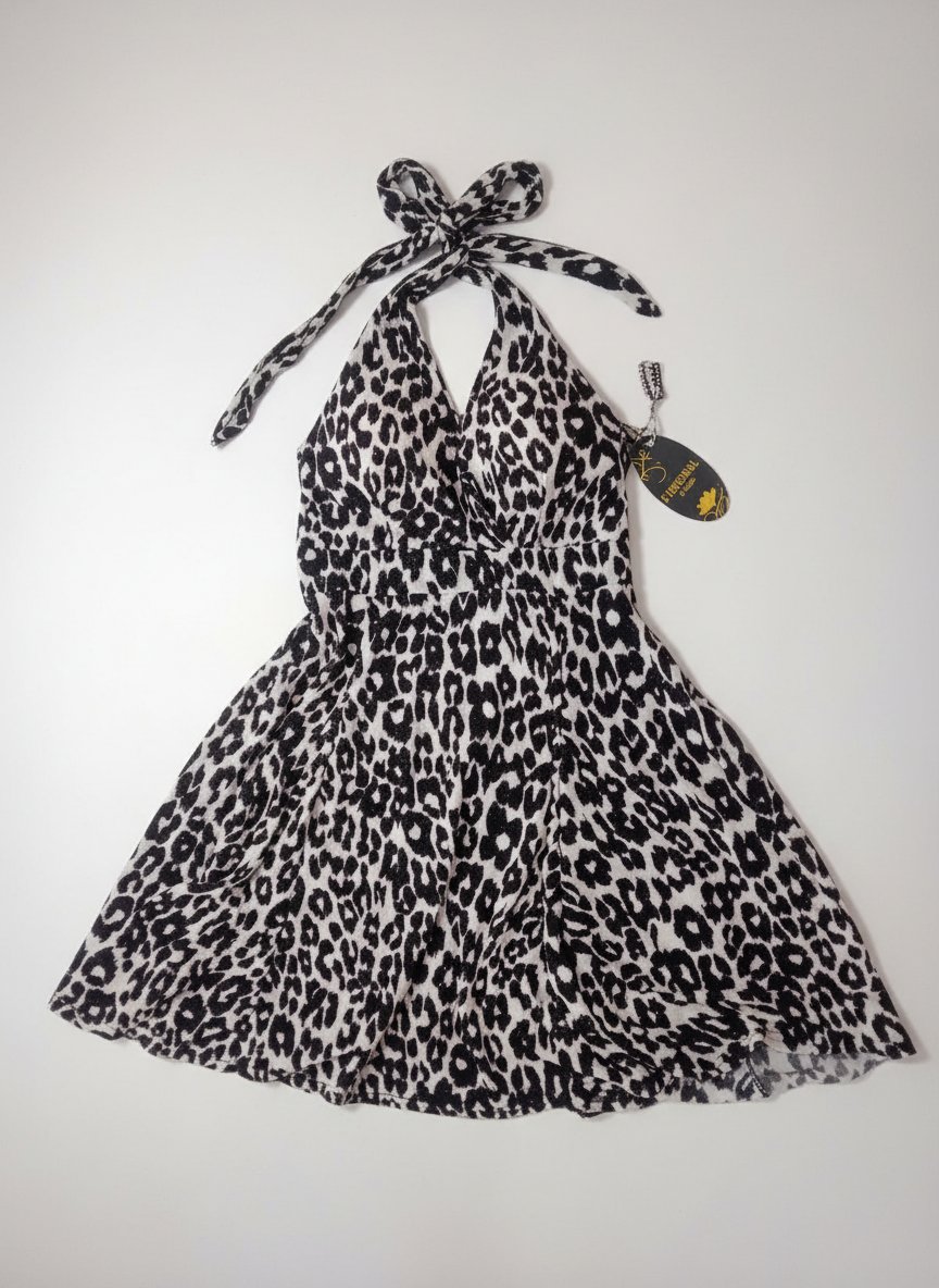 Robe imprimé tigré 