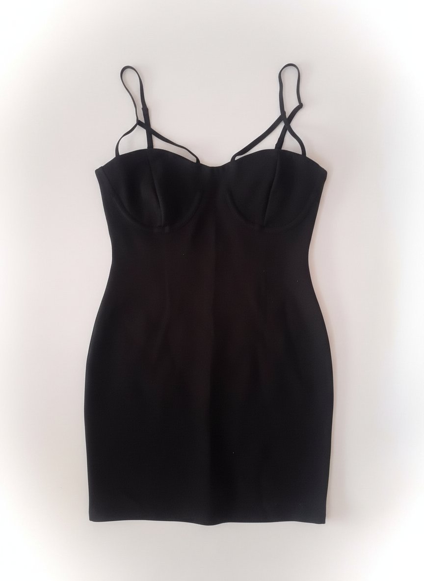 Robe noir courte 