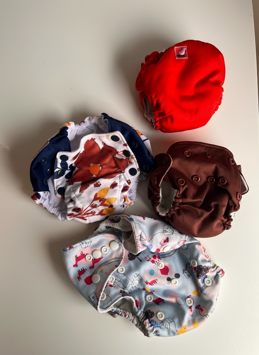 Couche lavable pour bébé 