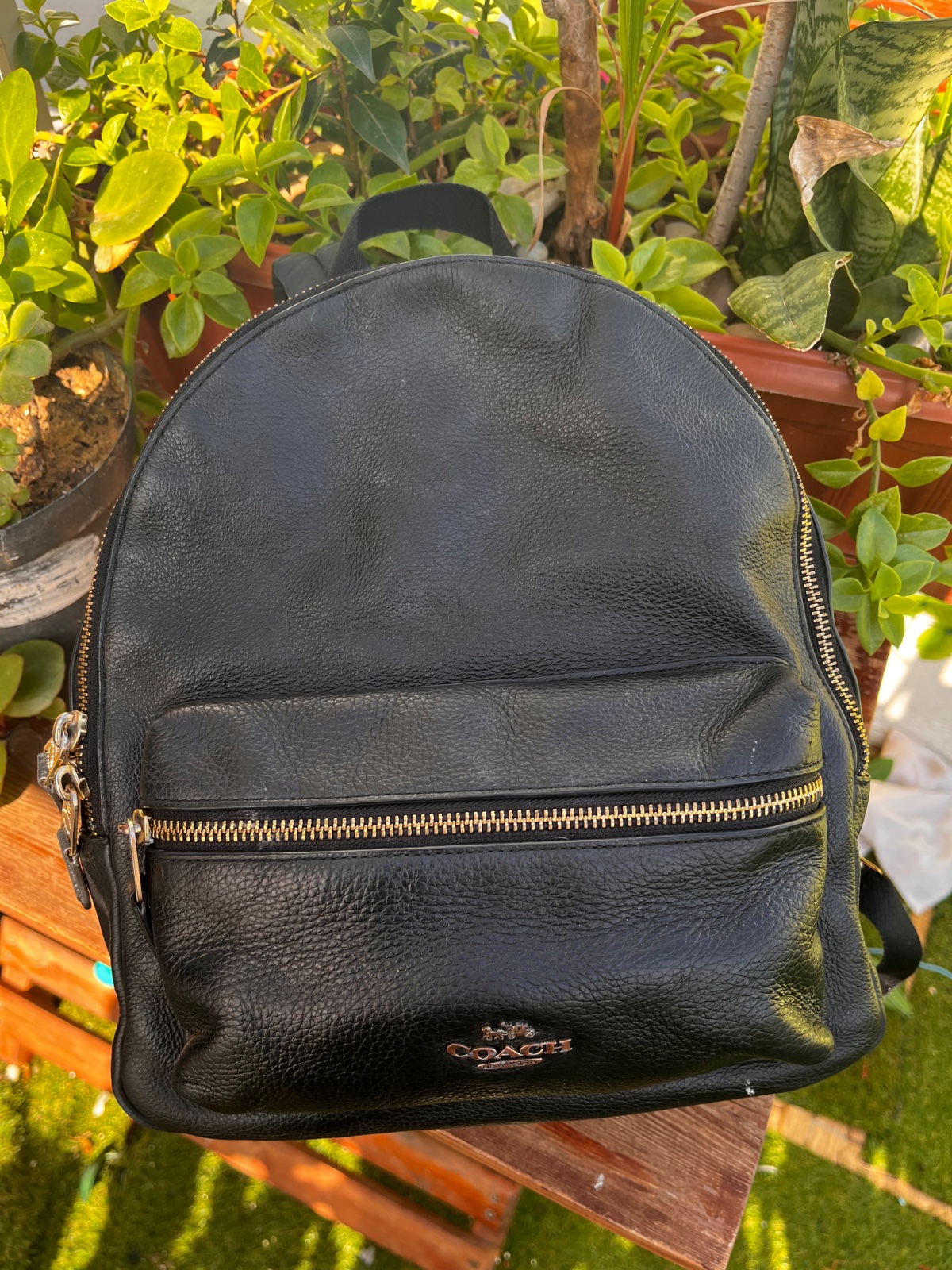 Sac a dos Coach 100% cuir
