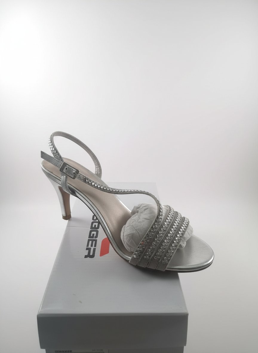 Sandales argent pointure 38