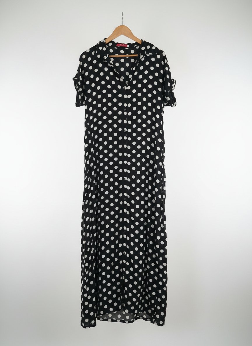 Robe noir et blanc 