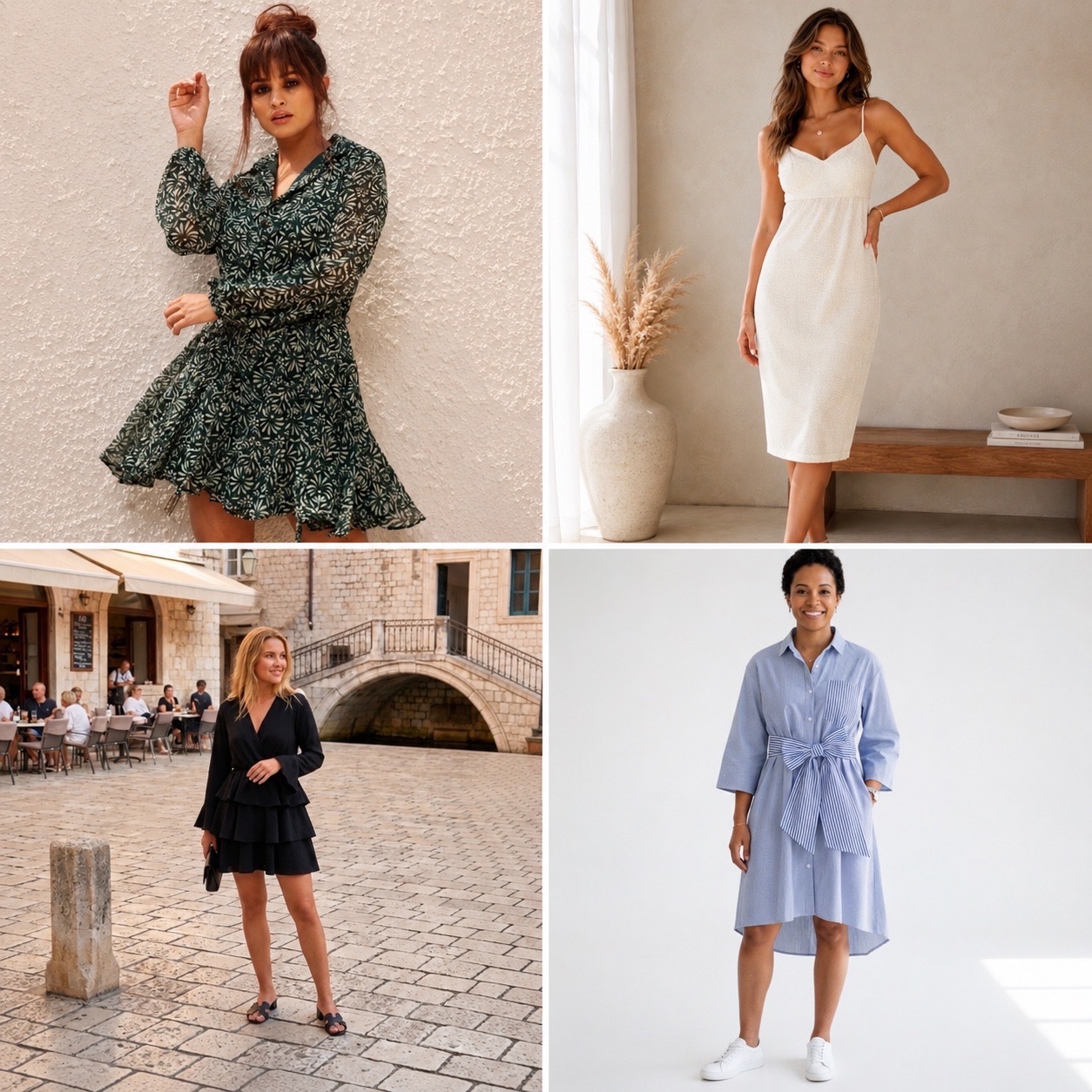 Lot 4 robe taille S