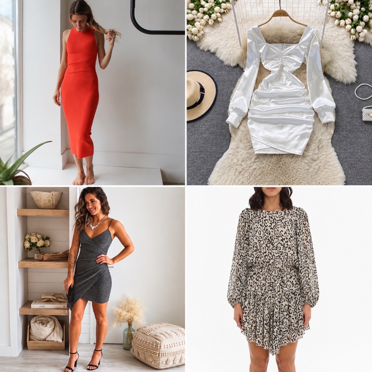 Lot 4 robe taille S