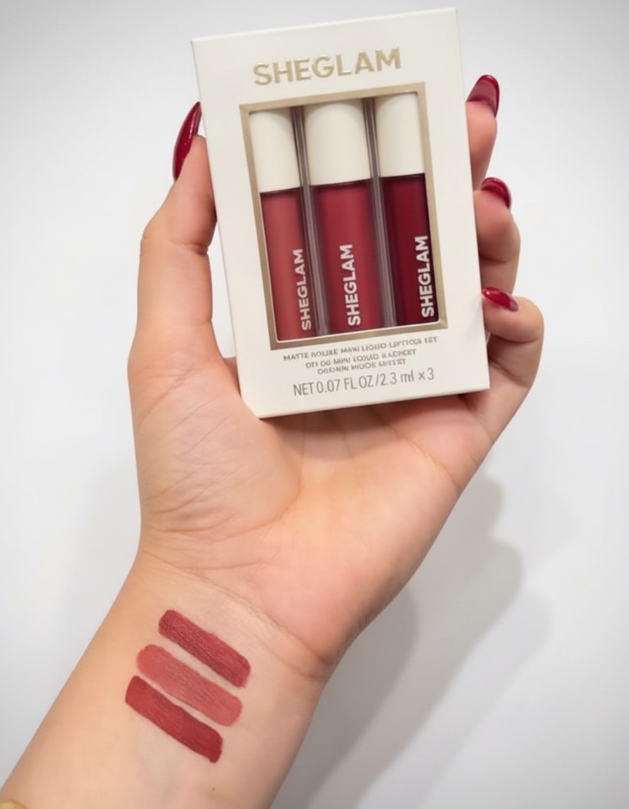 Set de mini rouges a levres liquide matte allure 