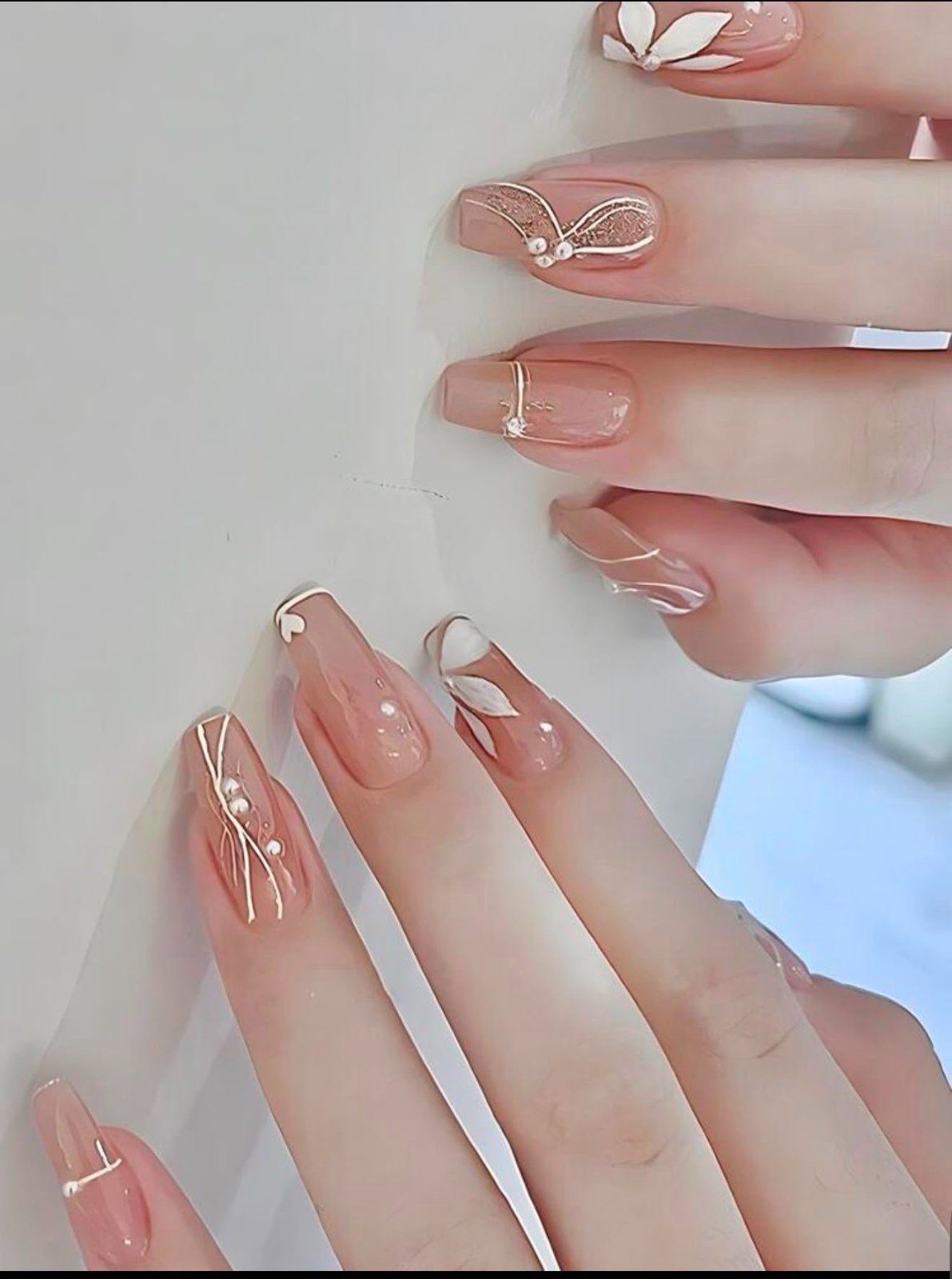 24 faux ongles réutilisables 💅💅