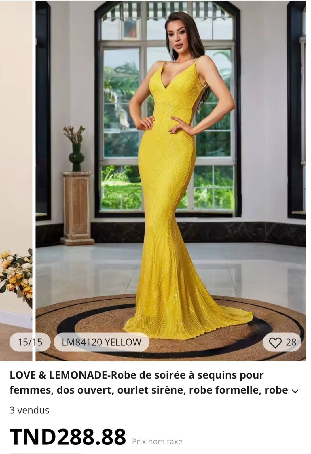 👗👗Superbe robe soirée noire sirène neuve 👗👗en promo