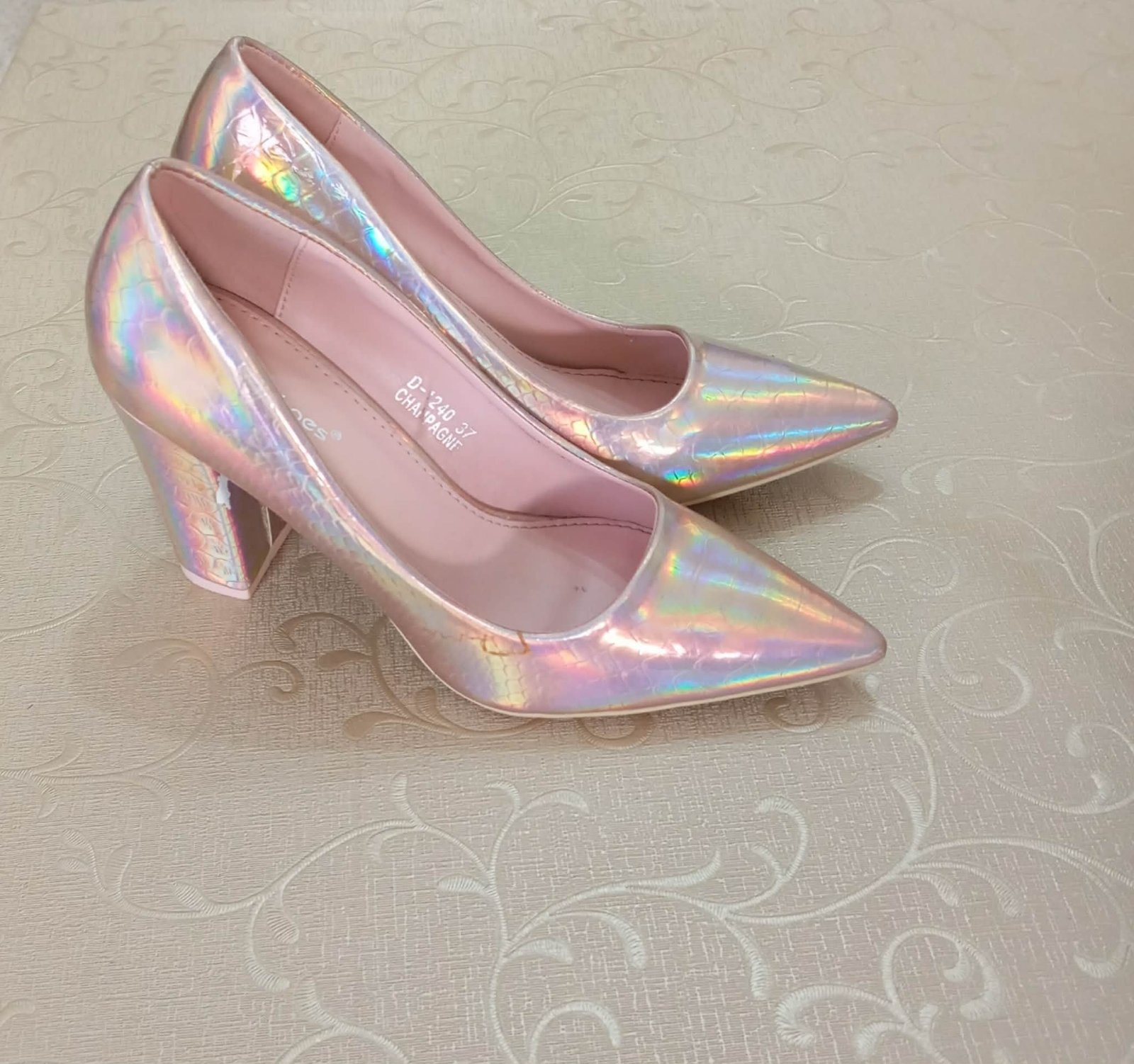 Sublime escarpins👠👠 rose champagne neuves 👠👠