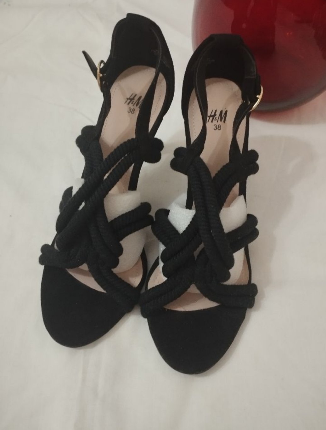 Superbe sandalles👠👠 H&M demi talon daim
