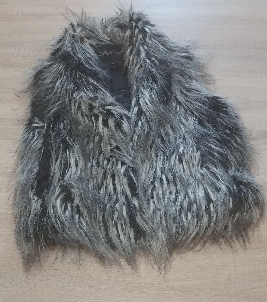 Promo Sublime Gilet en vison sans manche 