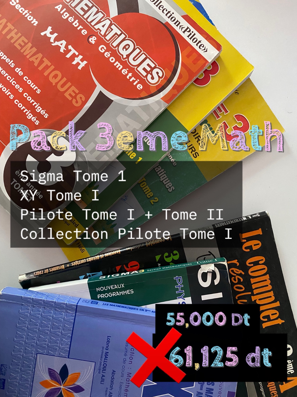 Pack Parascolaires 3eme Math