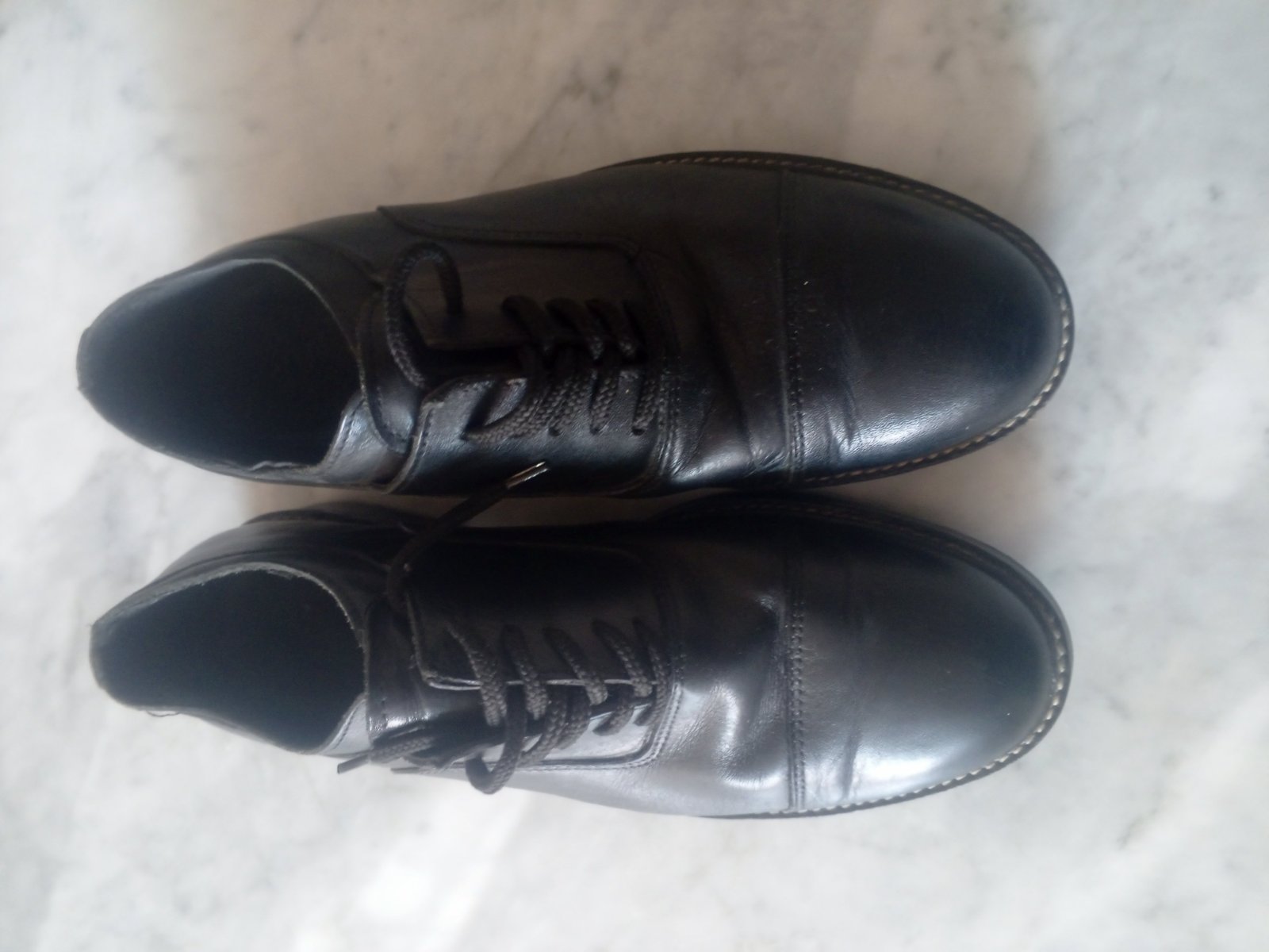 Chaussure cuir noir