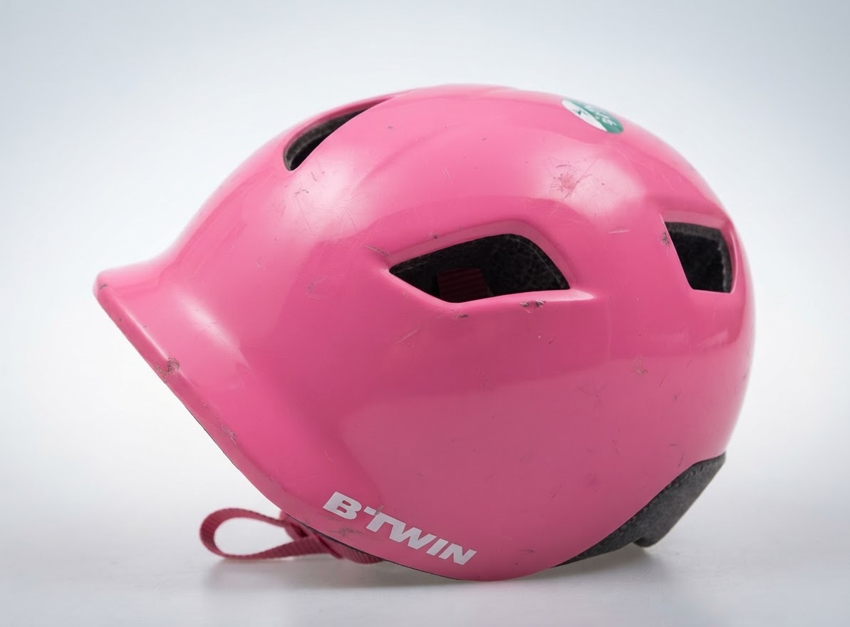 Casque de protection B-twin pour fillette