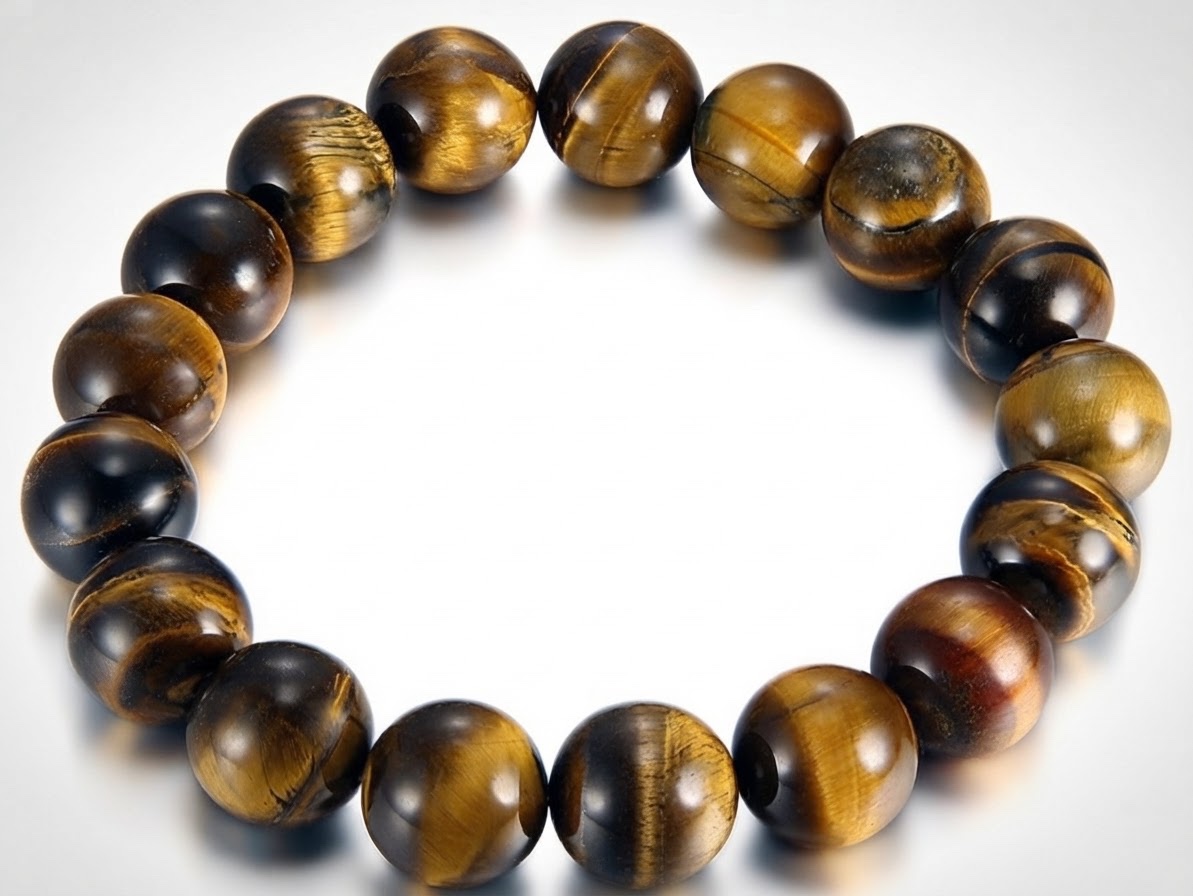 Bracelet unisexe oeil de tigre