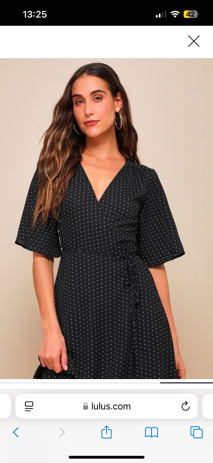 Robe portfueille Lulus 