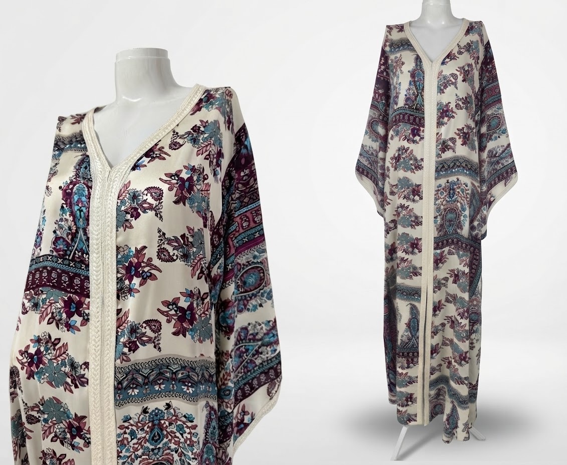 Caftan EN SOIE 🥰