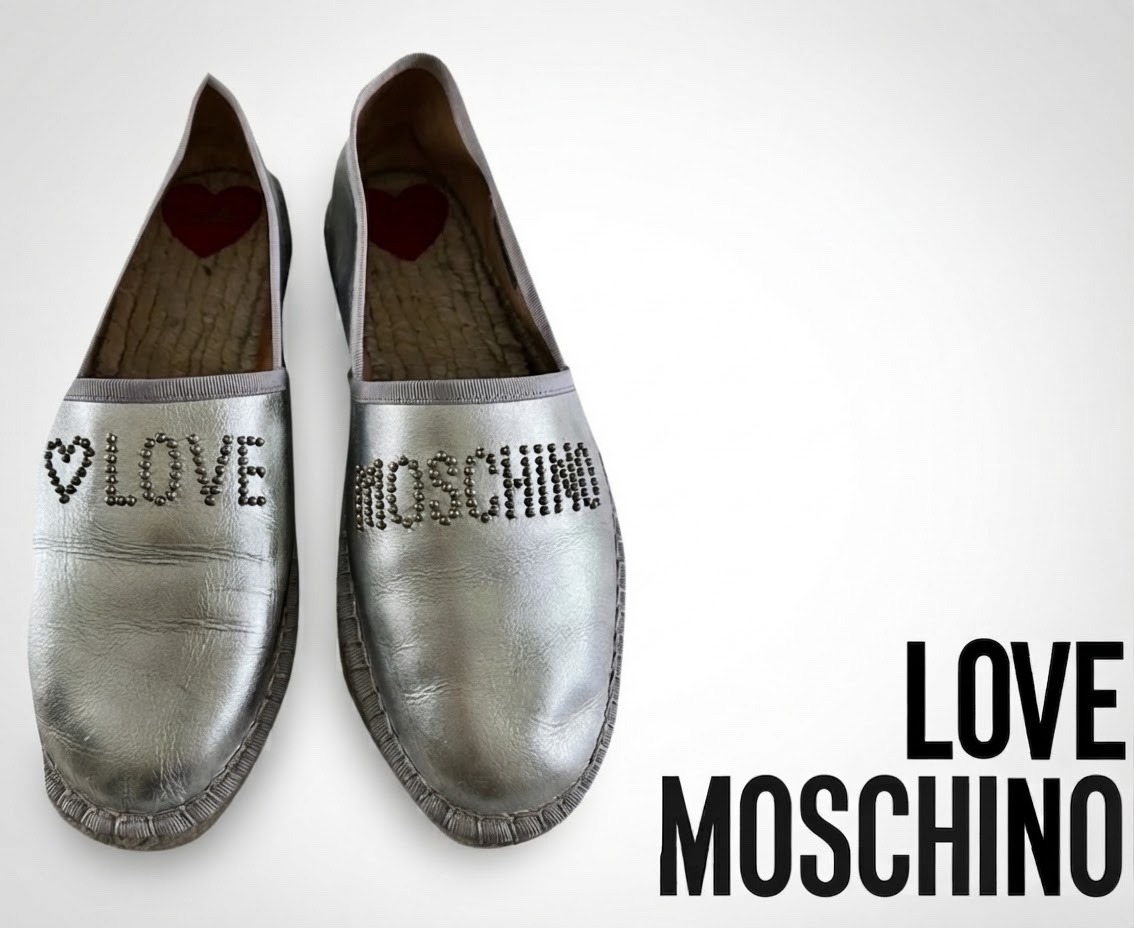 ESPADRILLES LOVE MOSCHINO
