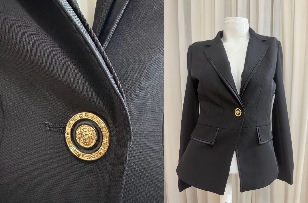 VESTE NOIR JAMAIS PORTÉE