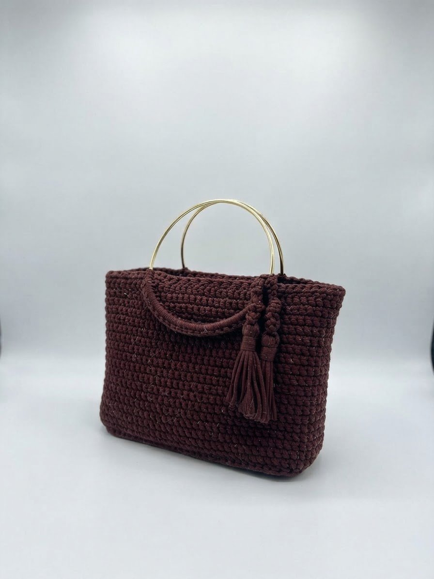 Sac crochet très chic  