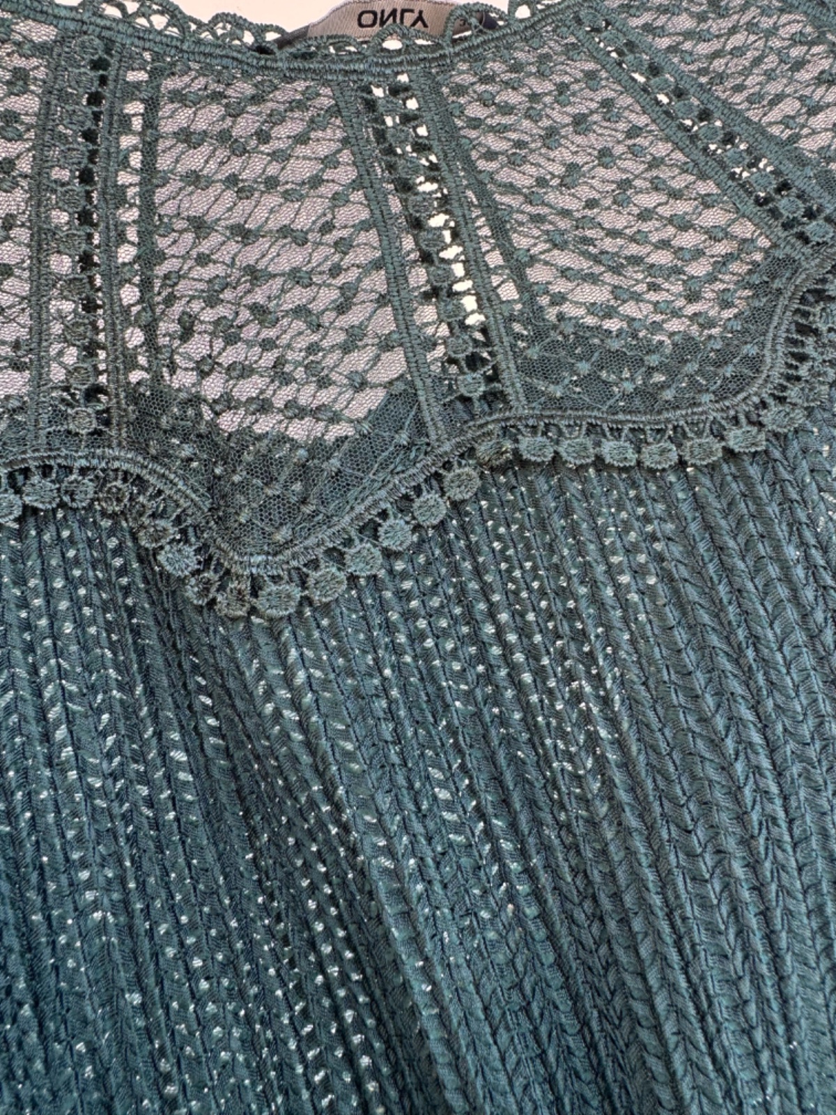 Robe vert 