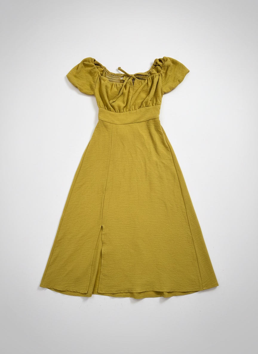 Robe vert pistache