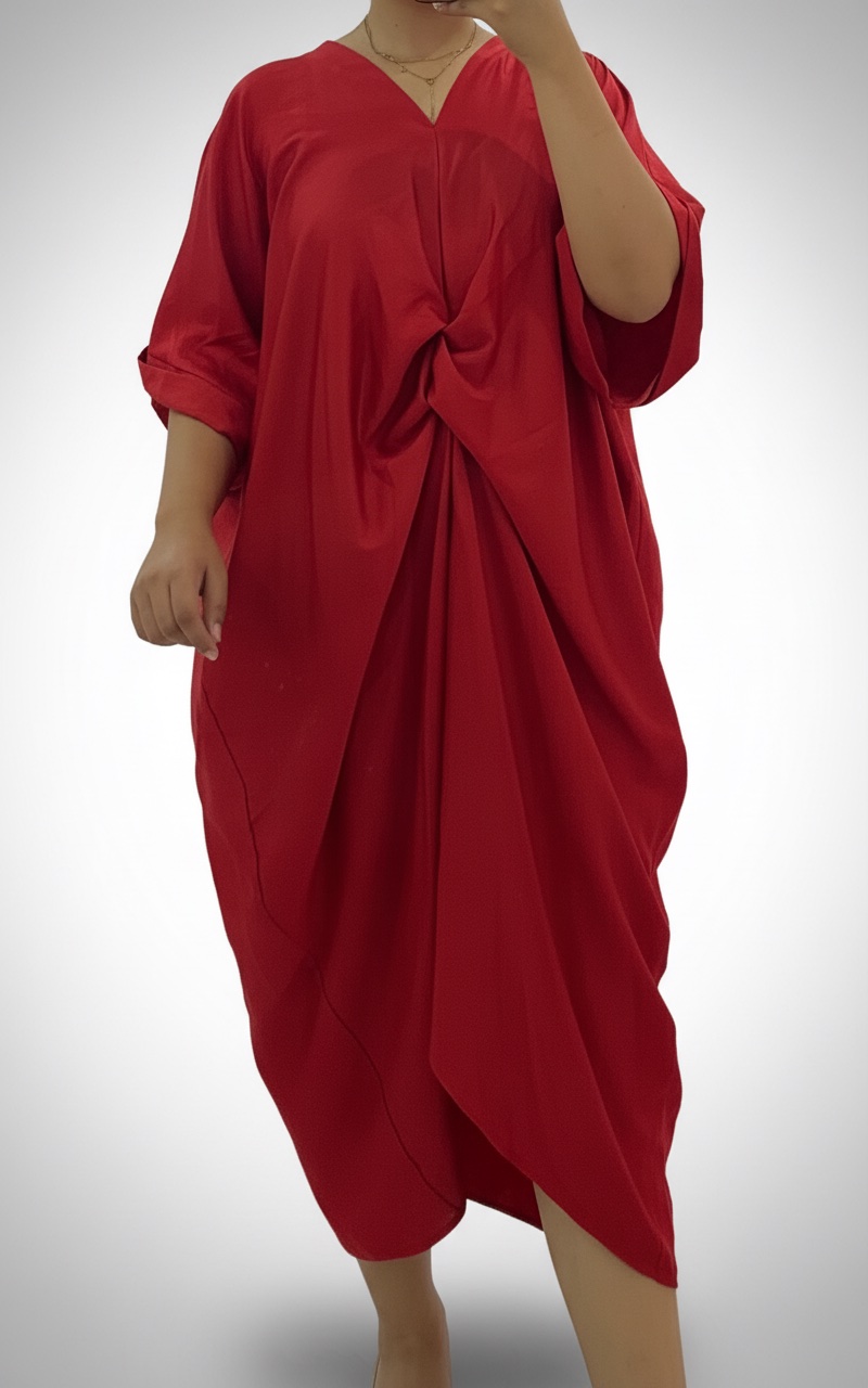 Robe effet satinée