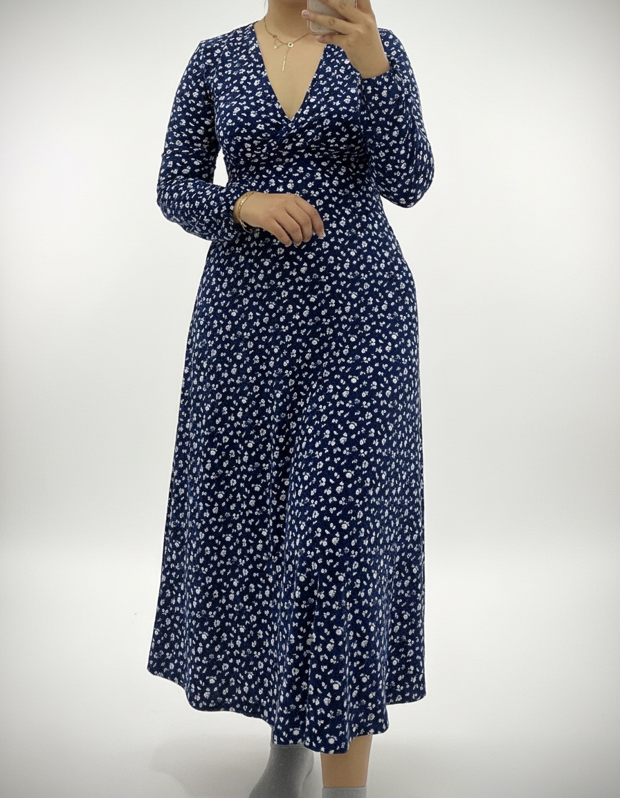 Robe bleue