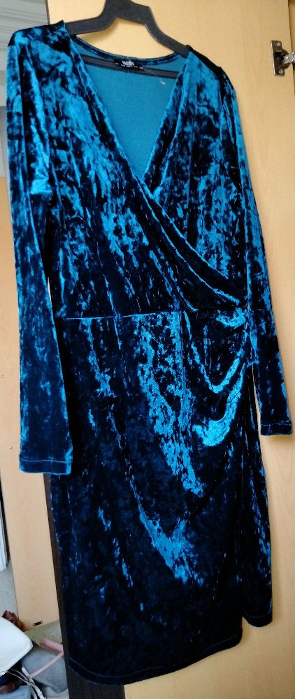 Robe en velours 
