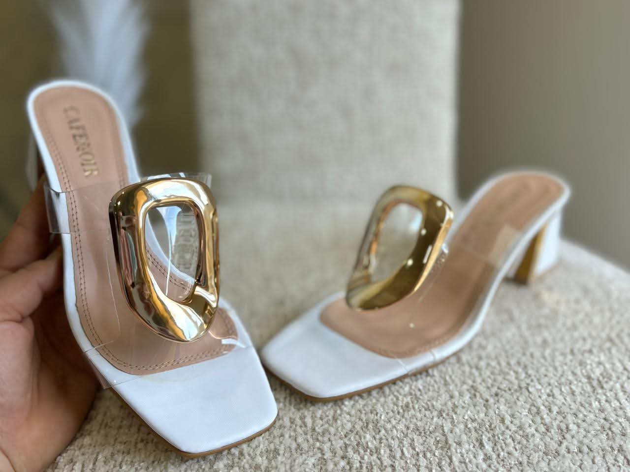 Mules à talon