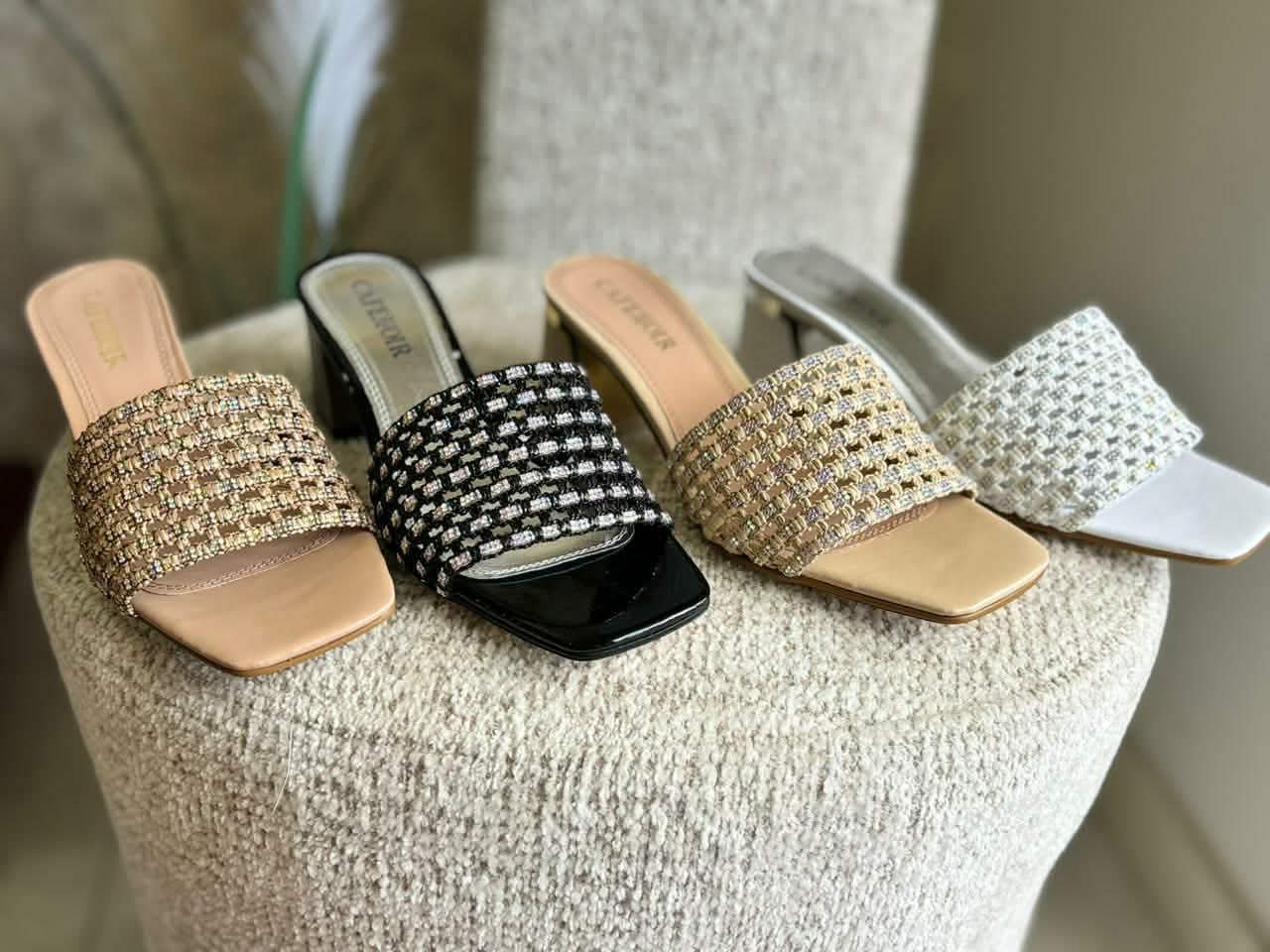 Mules à talon