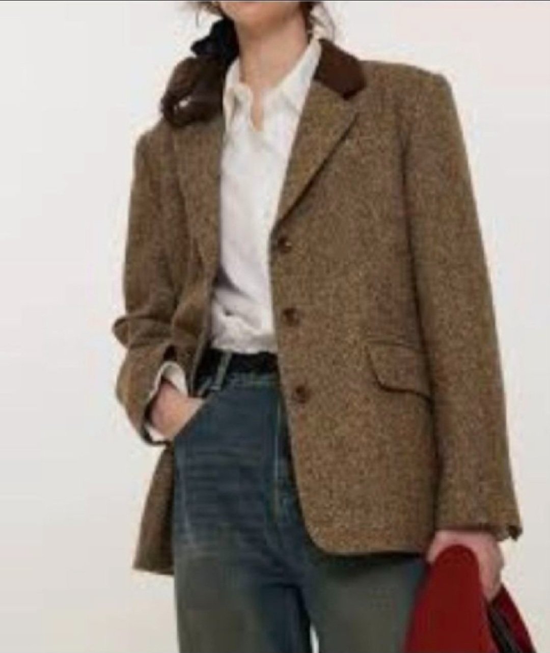 Magnifique blazer en laine vièrge mèlangé  to9tel