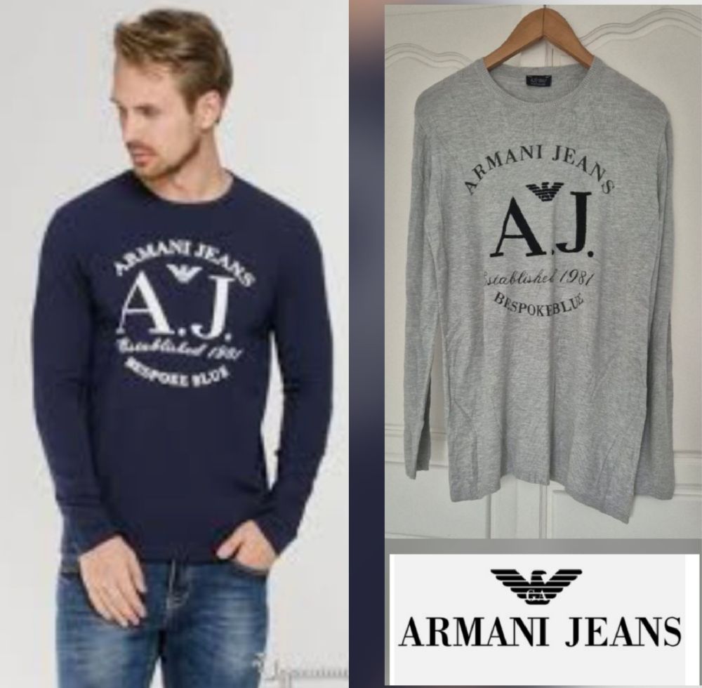 Jolie pull armani jeans pour homme 