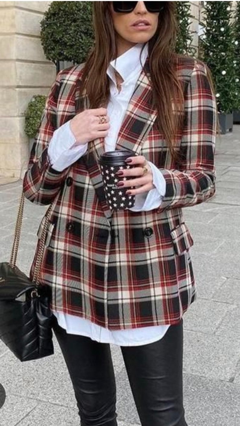 Sublime blazer à carreaux h&m neuf