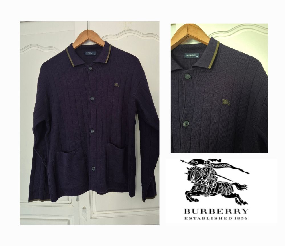 cardigan burberry homme 