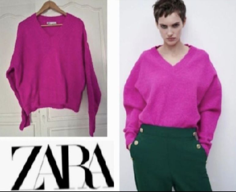 Magnifique pull zara ovesize tt neuf