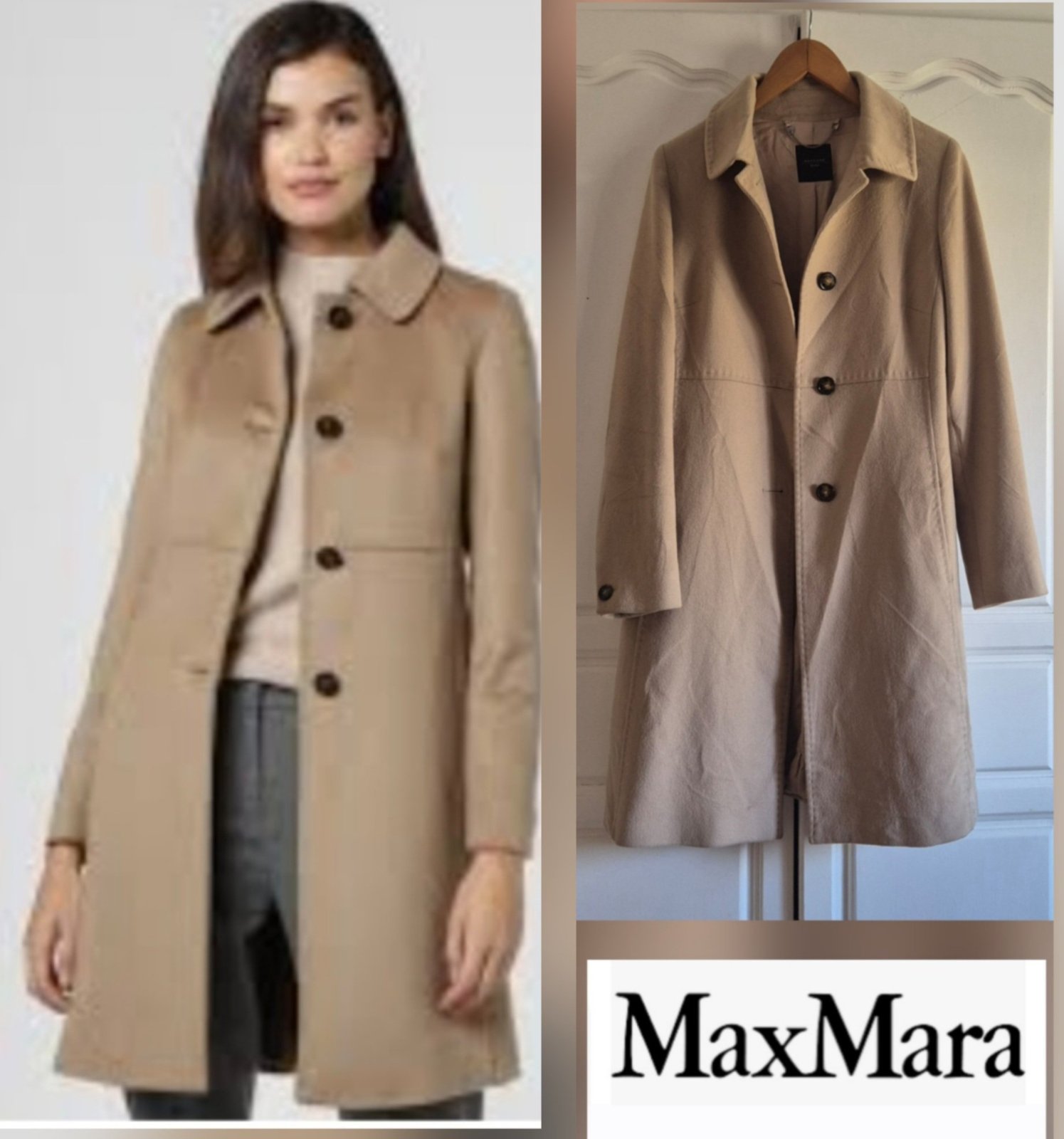 Sublime manteaux maxmara 100 % laine vièrge