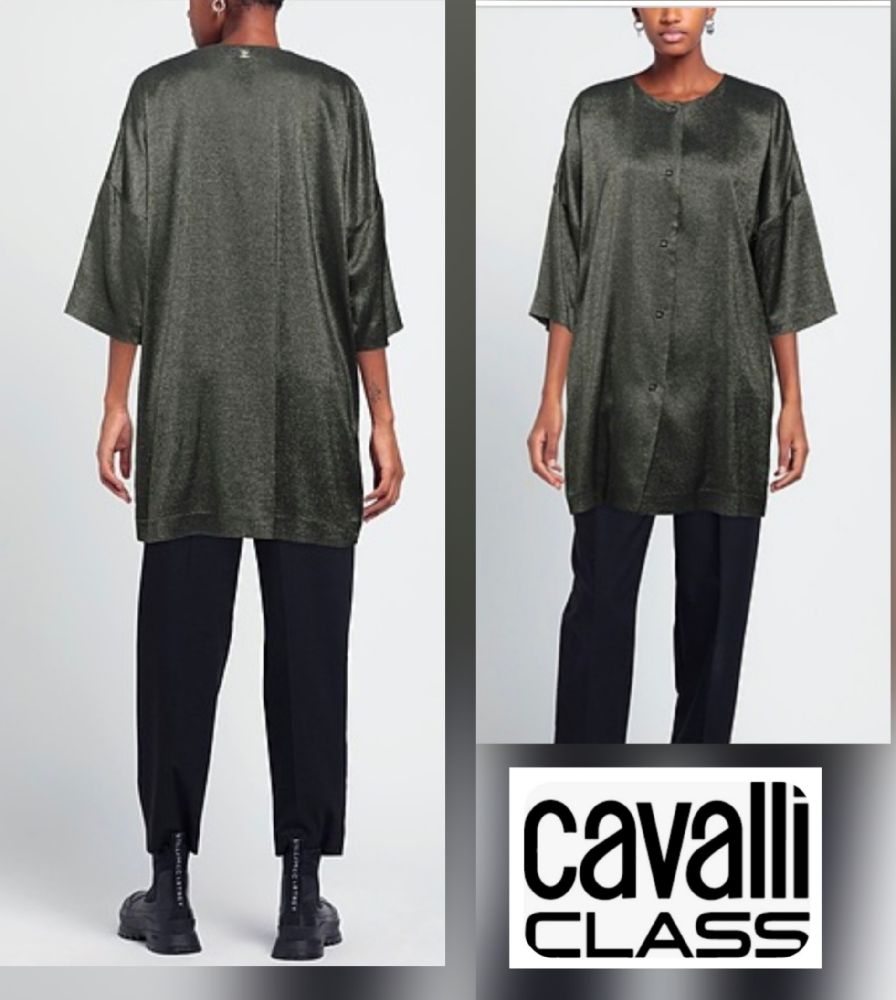 Magnifique jacket cavalli class crepe lamé très chic