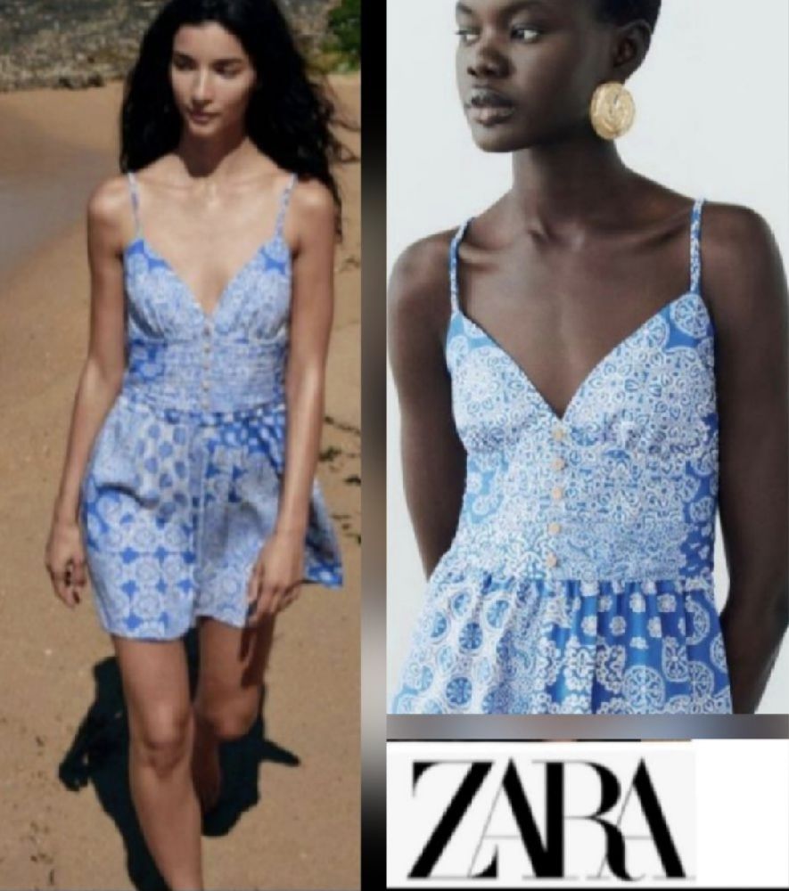 Magnifique combinaison short zara  très stylé confortable neuf avec étiquettes 