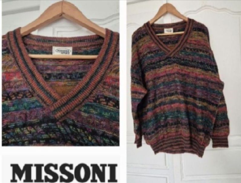 Magnifique pull missoni neuf 80 % laine