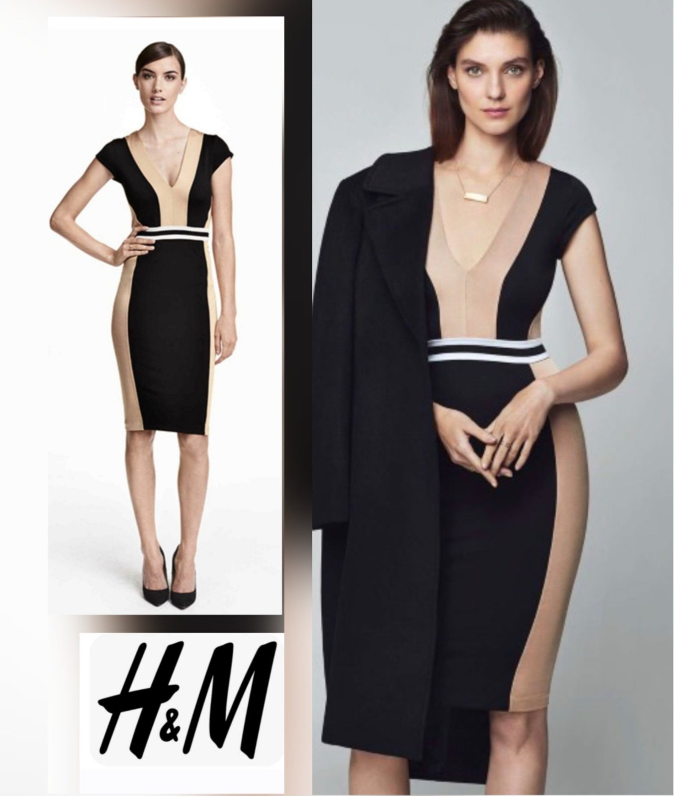 Sublime robe moulant h&m neuf