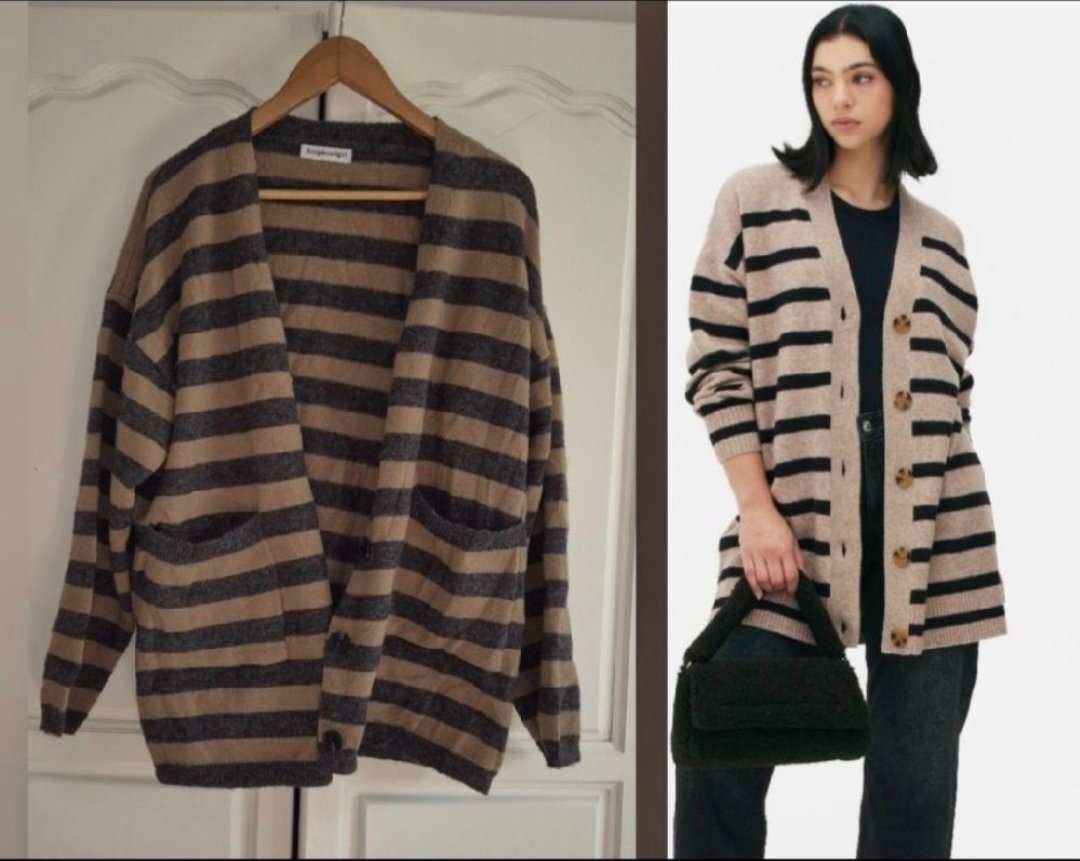 Sublime cardigan long neuf sans ticket de taille ylabes 44/46