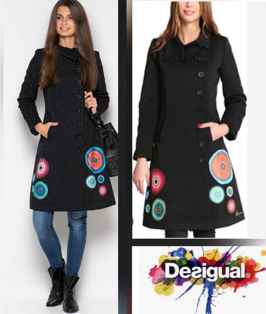 Trés jolie mantaux desigual tt ́euf