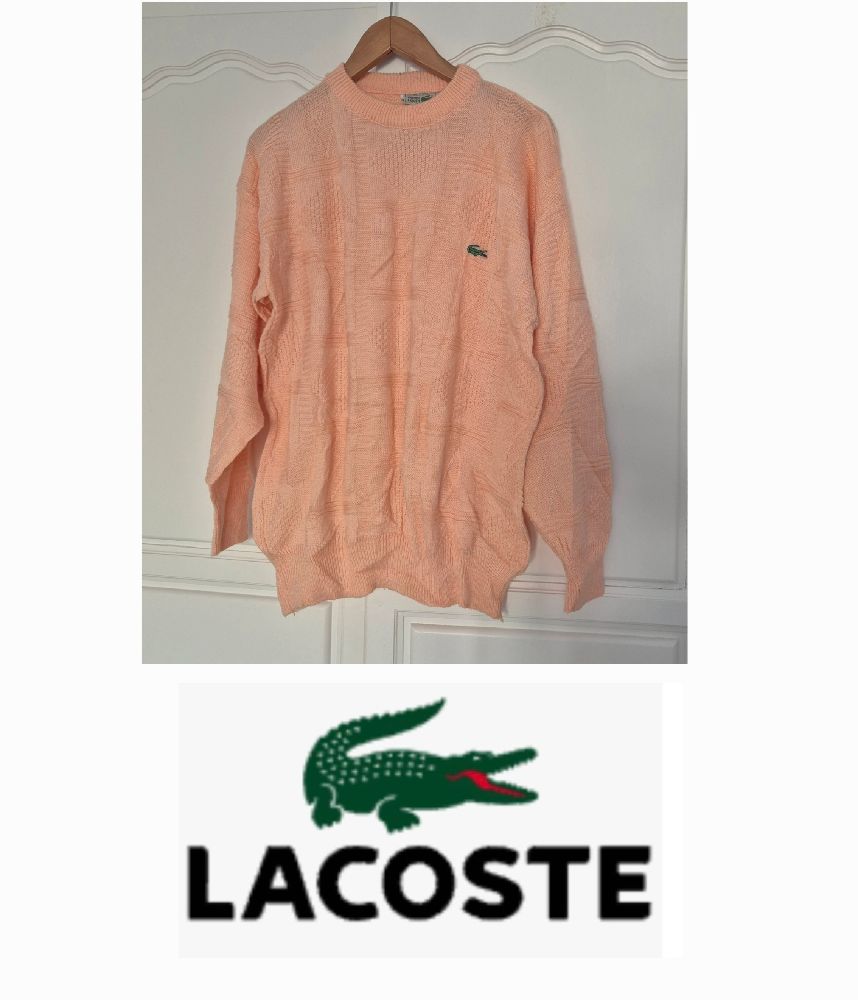 Lacoste long très beau pull 