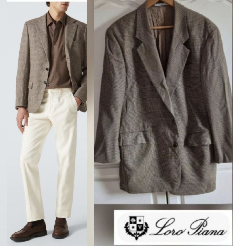 Loro piana x hugo boss authentique en pure laine vierge 