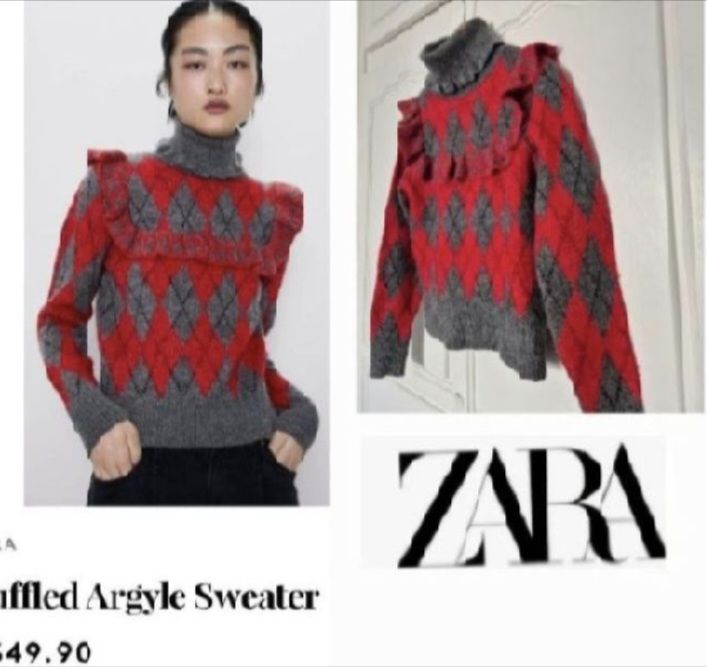 Magnifique pull zara tt neuf