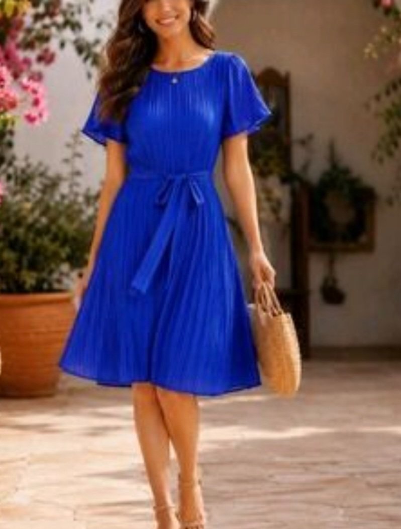 Magnifique robe DKNY plissée tt neuve 
