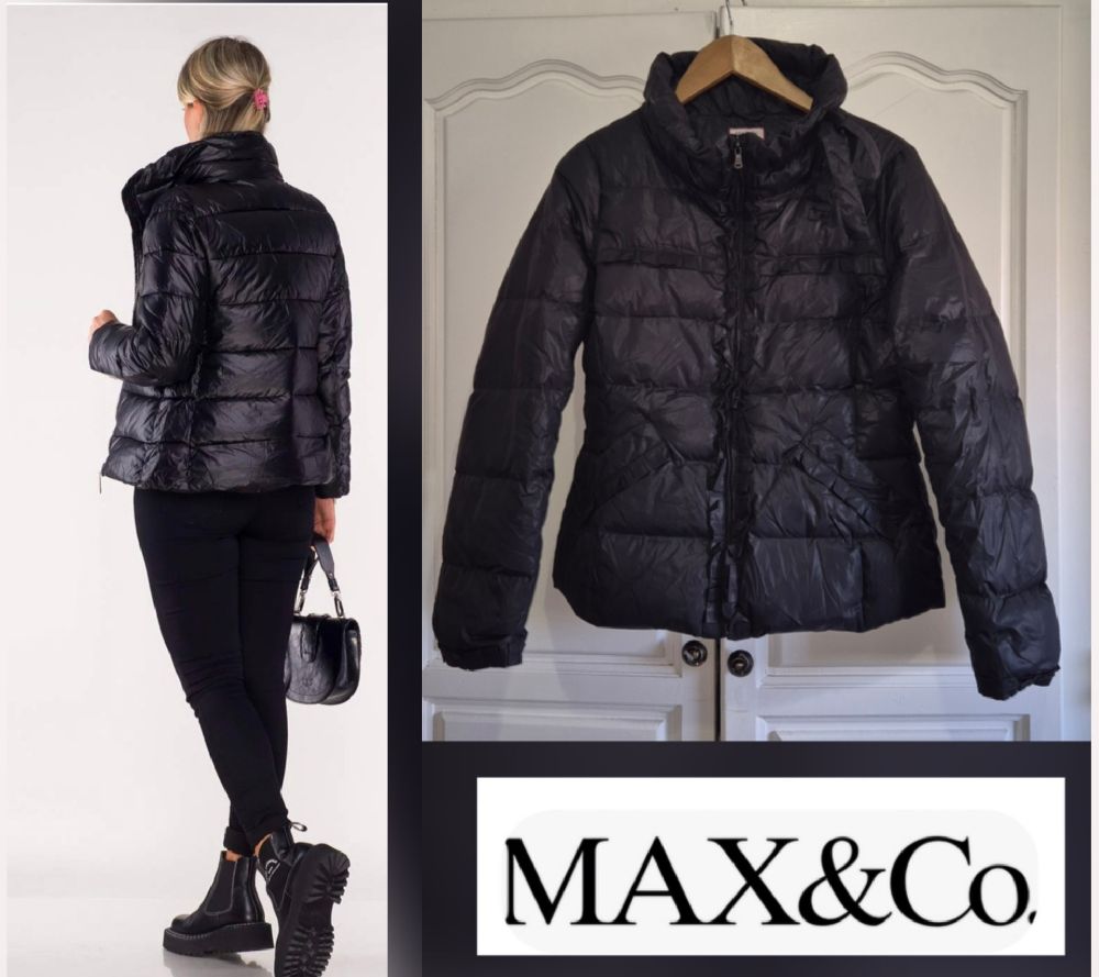 Sublime doudoune matelassée max&co by maxmara trés stylé avec un trés jolie détail