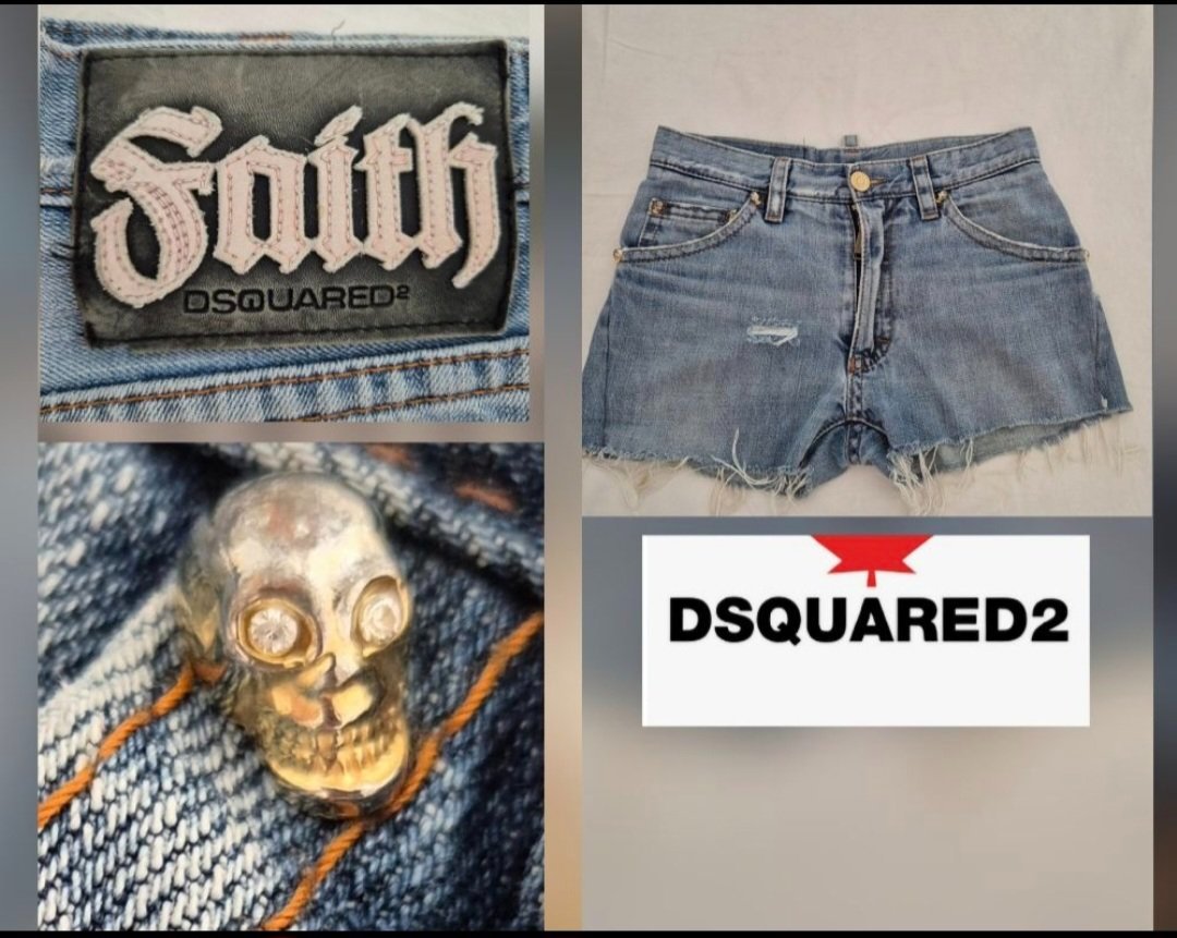 Trés jolie short jeans dsquared 2 