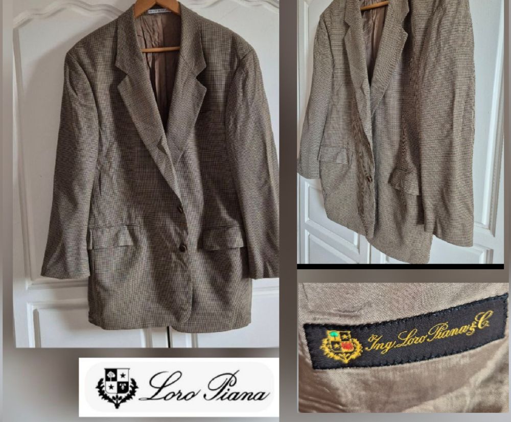 Très jolie blazer loro piana x hugo boss en pure laine vierge 