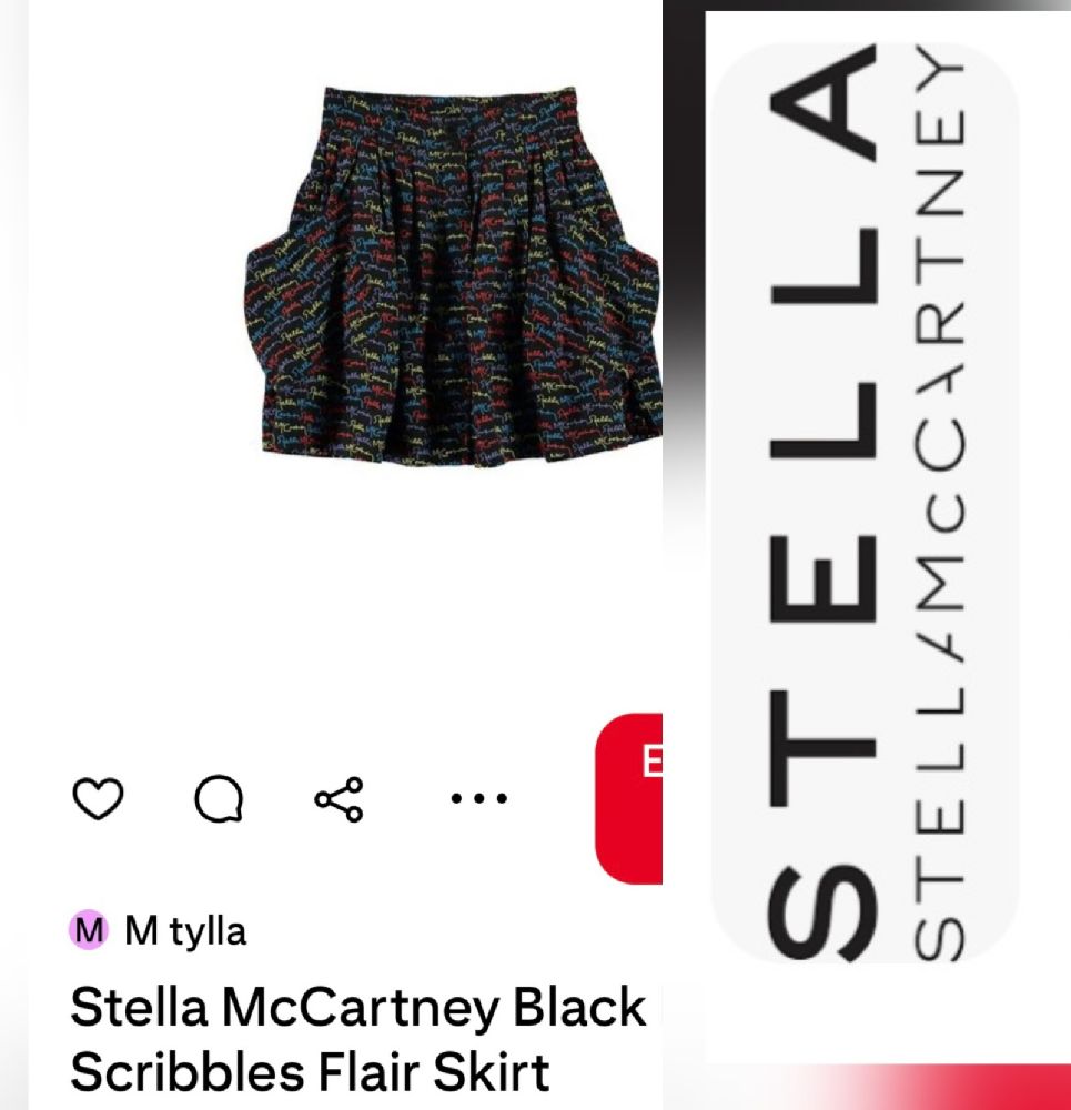Stella McCartney  monogram neuf avec étiquettes 